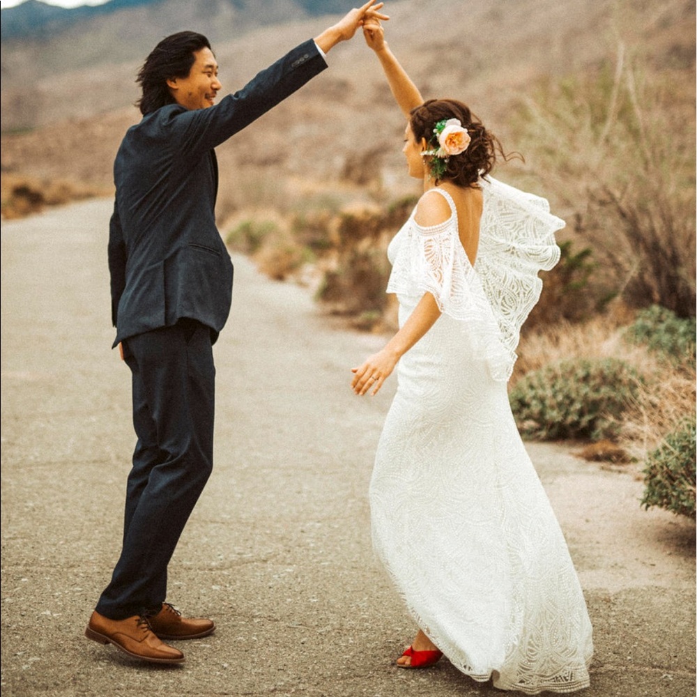 Kenna wedding gown by Tadashi Shoji